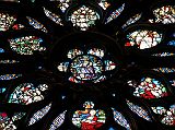 Paris Sainte-Chapelle 05 The Holy Chapel Rose Window Close Up